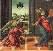 BOTTICELLI, Sandro The Annunciation gfhfghgf oil